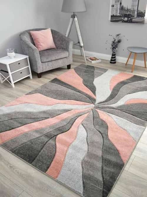Splinter Pink Rug