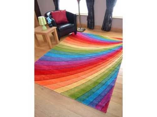 Rainbow Design Rug
