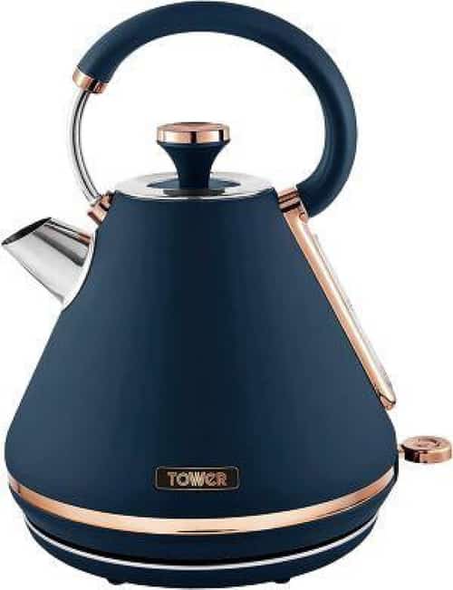 Navy blue kettle