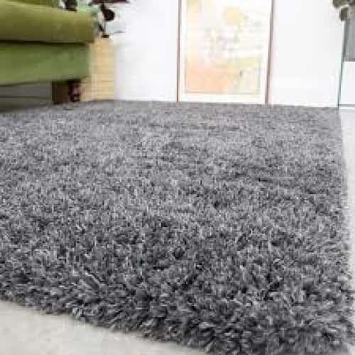 Super Soft Luxury Grey Shaggy Rug - Aspen Free Postage