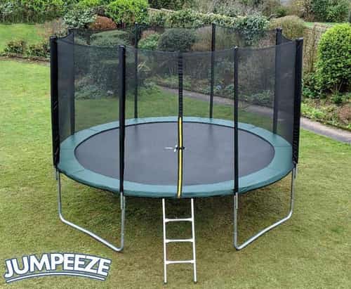 Jumpeeze Green 12ft trampoline package Free Postage