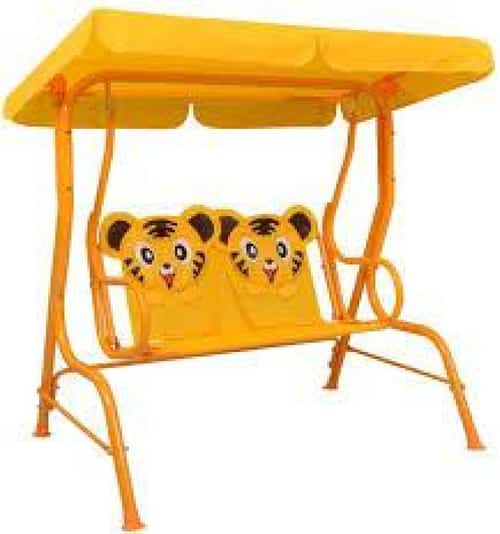 Kids Swing Bench 115x75x110 cm Fabric