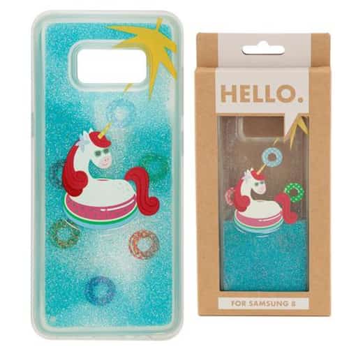 Samsung 8 Phone Case - Tropical Vibes Unicorn