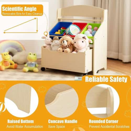 Children Toys Container/ Book Shelf for Playroom Free Postage