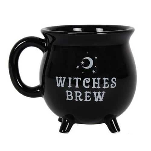 Witches brew cauldron mug