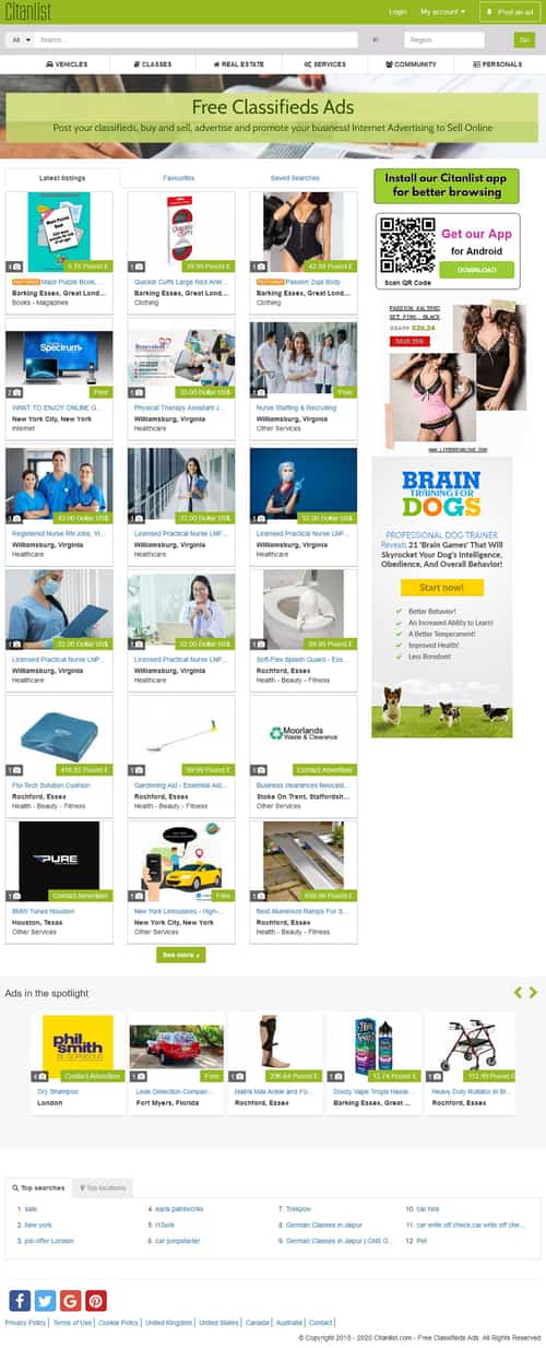 Buy, sell and discover amazing deals now on the Citanlist Marketplace wherever you are.