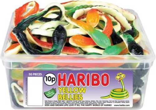 Yellow bellies tub - 24 count
