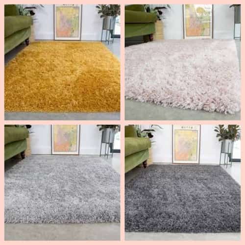 Fluffy rugs