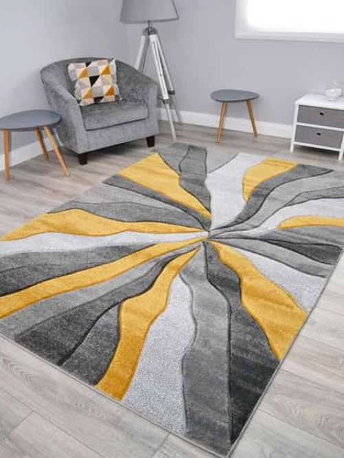 Sahara Splinter Gold Rug - ASK FOR MORE INFO!
