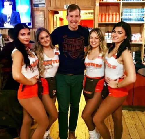Smile, it's Monday! Come and join us at Hooters today, Home of All You Can Eat Wings!