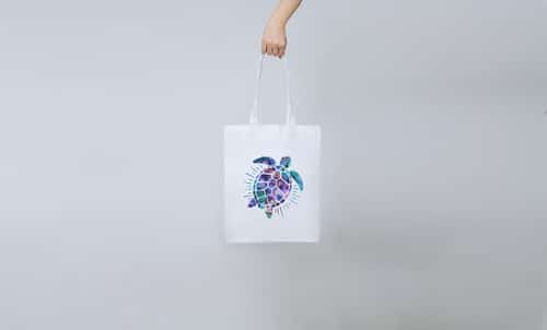 Turtle Tote Bag