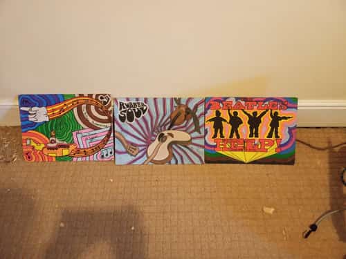 Beatles album artworks