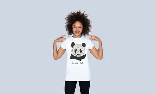 Women’s Panda Ink Tee