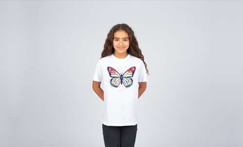 Kids Butterfly tee.