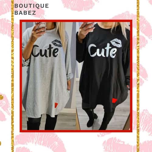 Curve Cute Top -2 Colours £21.99