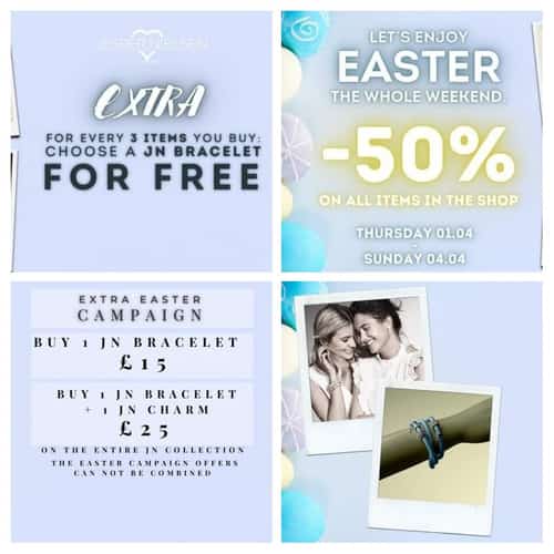 50% off this weekend.