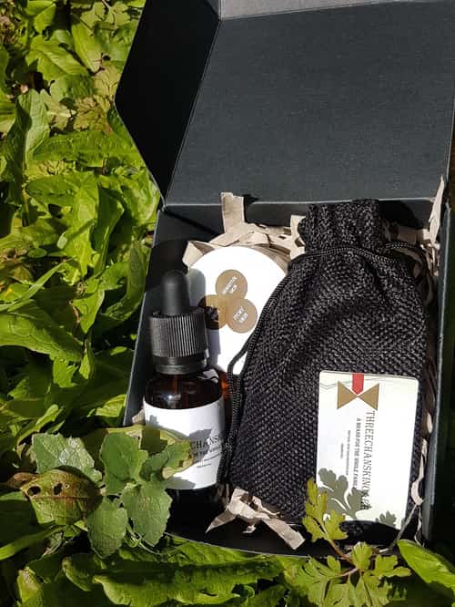 Beard growth oil and beard moisturiser balm