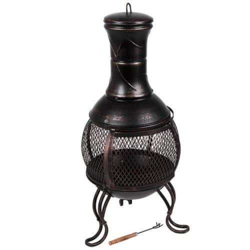 Chiminea Outdoor Garden Heater Fire Pit