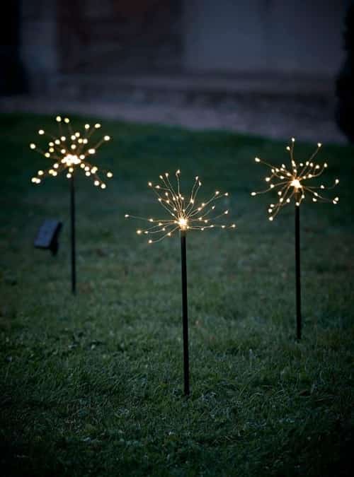 NEW Three Starburst Stake Lights - £45.00!
