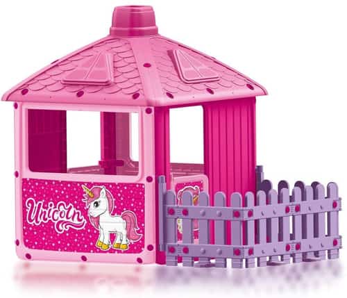 SALE - Dolu Unicorn City House and Fence!