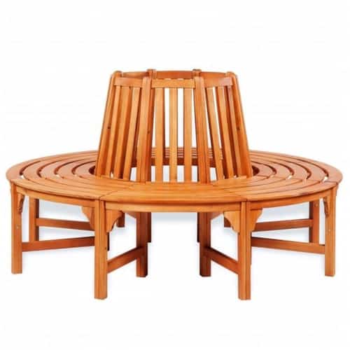 Tree Bench Ø 160 cm Wood
