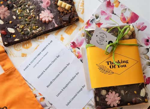 Be one of the first to try our NEW Free From Chocolate Slab - Get 20% off at www.goodfoodfairy.uk