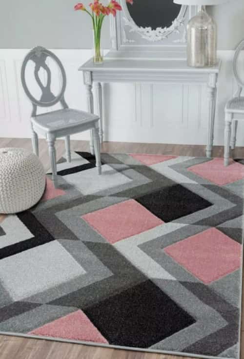 Chicago blush rug 80x150