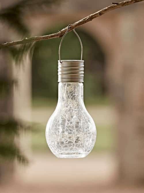 NEW Solar Crackle Bulb Light - £12.50!