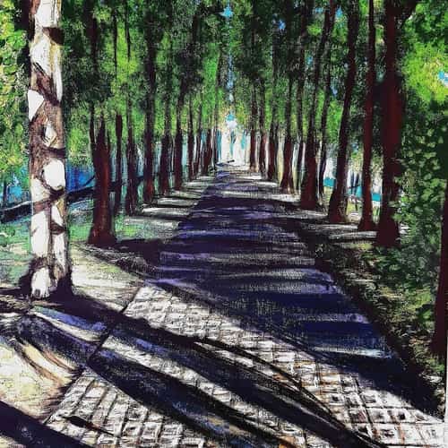 LIMITED EDITION ARTIST" S FINE ART PRINT, 'A WINDSOR WALK SPECIAL PROMO PRICE £45!