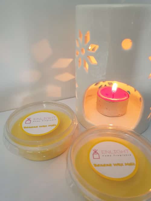 Banana Soy wax deli pot