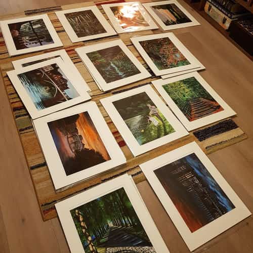 Stock clearance A3 giclee fine art prints
