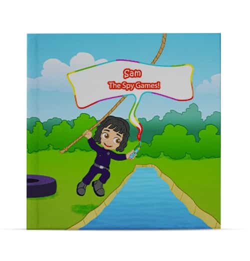 personalised childrens book - Spy games
