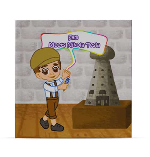 personalised childrens book - Meets Nikola Tesla