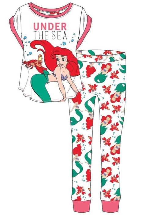 OFFICIAL LITTLE MERMAID ARIEL LADIES PYJAMA