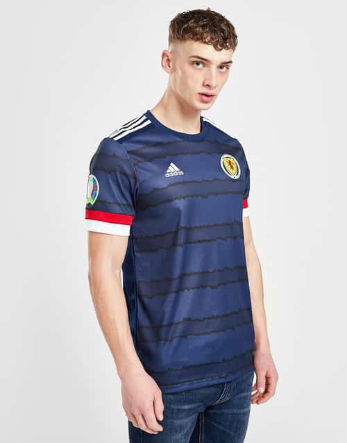 SAVE 44% - adidas Scotland Euro 2020 Badged Home Shirt!