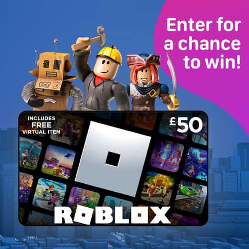 WIN a £50 Roblox Gift Card
