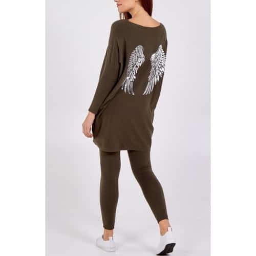 Khaki Wing Lounge Set