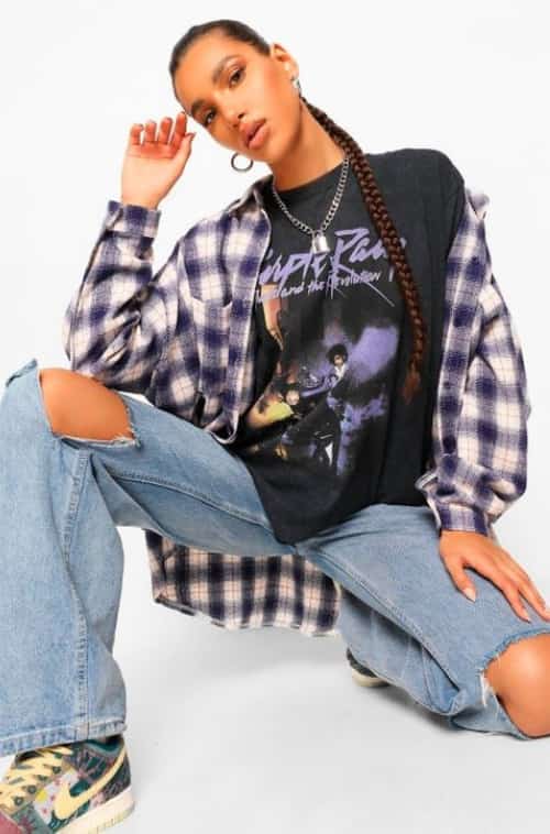 10% OFF AUTUMN STYLES - Oversized Checked Shirt!