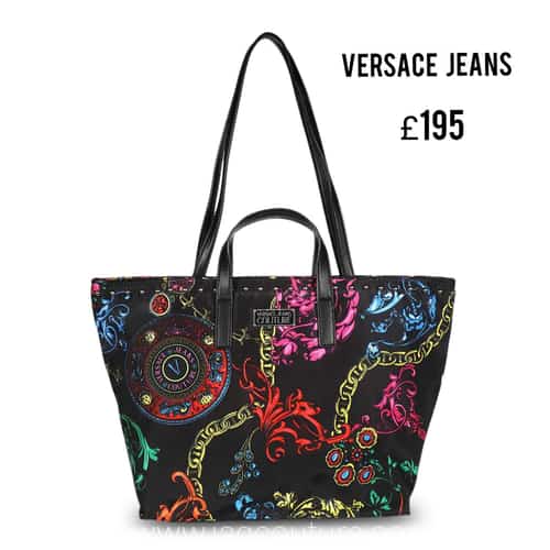 Save Additional 20% and Free Delivery on This Stylish VERSACE JEANS Women’s Shopping bag
