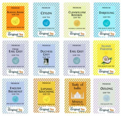 Twelve Sample Loose Leaf Teas - Get 20% off by signing up to our newsletter!