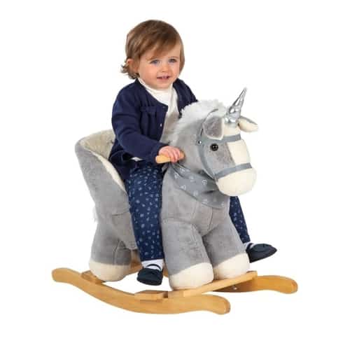 Rocking unicorn with sound hot sale