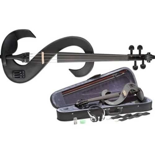 Stagg EVN Electric Violin Outfit - Metallic Black £160.00