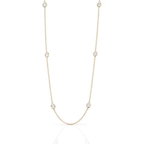 Save on the Cane Gold Plated Silver Long Necklace