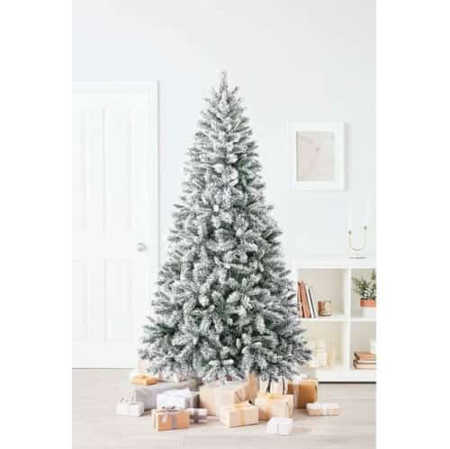 SAVE 25% - 7ft Snowy Vancouver Spruce Artificial Christmas Tree!