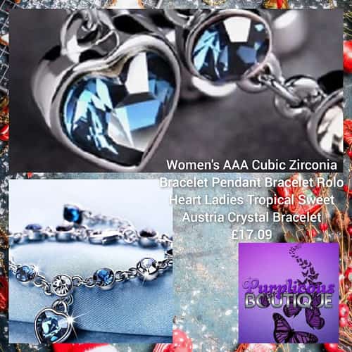 Women's AAA Cubic Zirconia Bracelet Pendant Bracelet £17.09
