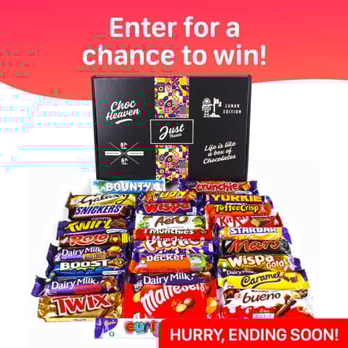 WIN the Ultimate Chocolate Bar Hamper