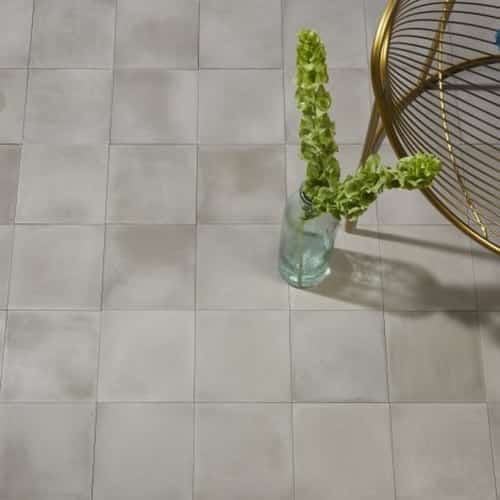 Polished Concrete Field Encaustic Tiles
