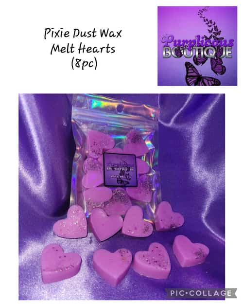 Pixie Dust Wax Melt Hearts (8pc)