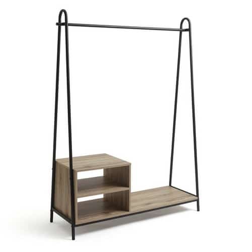 SAVE 20% - Habitat Turner Clothes Rail with Drawer Boxes - Black!