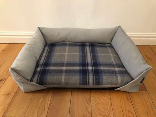 Sofa Check Fabric & Velour – Non Slip Base – part Waterproof